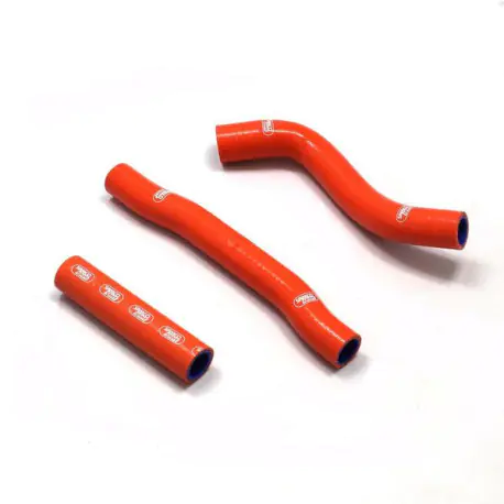 Durites de radiateur SAMCO type origine orange - 3 durites KTM SXF350 16-18