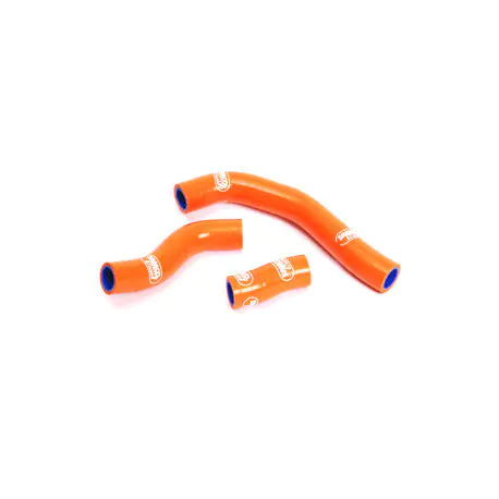 Durites de radiateur SAMCO type origine orange - 3 durites KTM SXF450 13-15