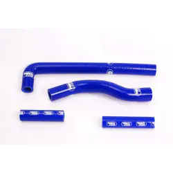 Durites de radiateur SAMCO type origine bleu - 4 durites Yamaha WR 250F 01-05