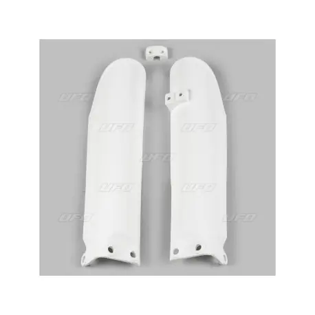 Protections de fourche UFO blanc KTM SX85 2004/17