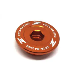 Bouchon carter d'allumage Zeta orange pour KTM 250/350/450 SXF 2007/18