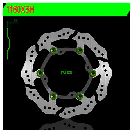 DISQUE DE FREIN AVANT FLOTTANT NG Ø270 RMZ250 07-19 RMZ450 05-19