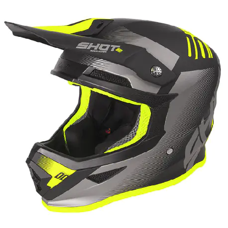 CASQUE FURIOUS TRUST BLACK NEON YELLOW MATT