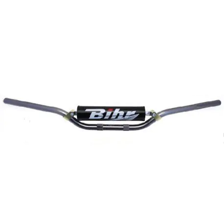 GUIDON MX ONE BIHR ALU 22.2mm ET MOUSSE CR CRF 125 250 450 TITANE