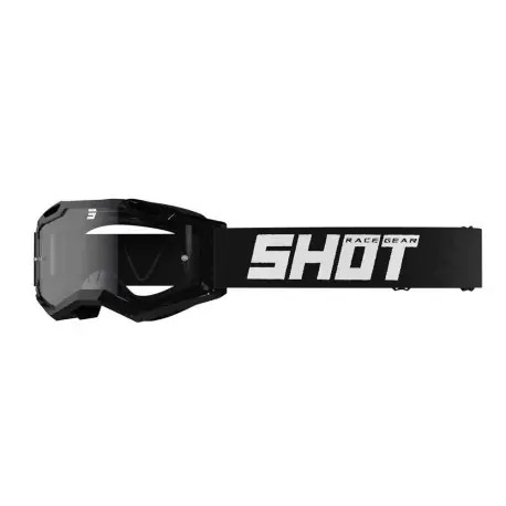 LUNETTES MASQUE CROSS SHOT ASSAULT 2.0 SOLID BLACK GLOSSY LUNETTES MASQUE CROSS SHOT ASSAULT 2.0 SOLID BLACK GLOSSY