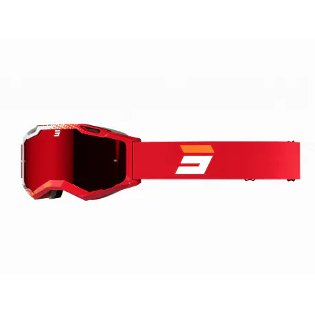 LUNETTE MASQUE MOTO CROSS SHOT IRIS 2.0 FUSION RED LUNETTE MASQUE MOTO CROSS SHOT IRIS 2.0 FUSION RED