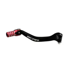 SÉLECTEUR DE VITESSE CRF450R 05-15 NOIR MATEMBOUT ROUGE