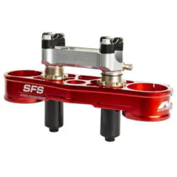 Tes de fourche superieur SFS NEKEN rouge 20mm : CRF 250 18-19 CRF 450R 17-19