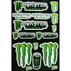 PLANCHE 44cmX29cm STICKERS MONSTER ENERGY 