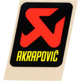 AUTOCOLLANT AKRAPOVIC VERT 60