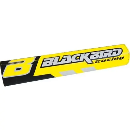 MOUSSE DE GUIDON CROSS JAUNE BLACK BIRD RACING