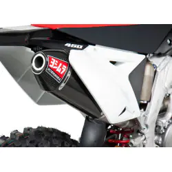 LIGNE COMPLÈTE YOSHIMURA USA RS4 TITANE/SILENCIEUX CARBONE RMZ 250 POT D'ECHAPPEMENT 10/17