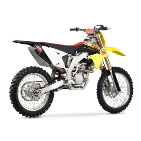 LIGNE COMPLÈTE YOSHIMURA USA RS4 TITANE/SILENCIEUX CARBONE RMZ 250 POT D'ECHAPPEMENT 10/17