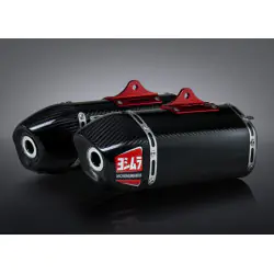 LIGNE COMPLÈTE YOSHIMURA USA RS-9 TITANE/2 SILENCIEUX CARBONE CRF 250 POT D'ECHAPPEMENT 14/17