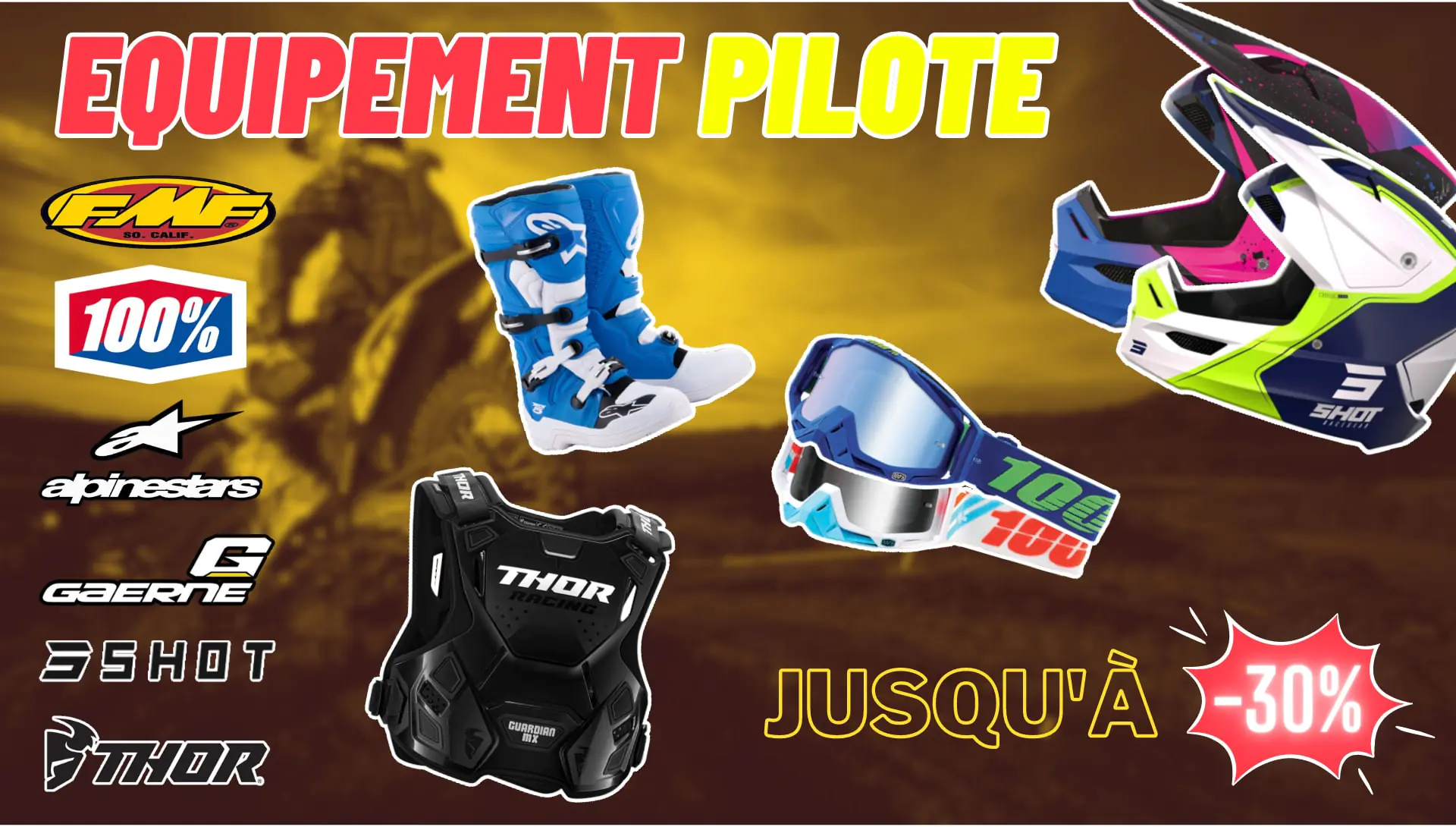 équipement pilote 